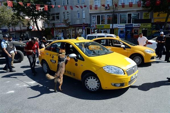İstanbulda taksi ve minibüslere denetim