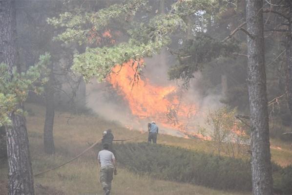 Kütahya 4 gündür yanıyor 600 hektar...