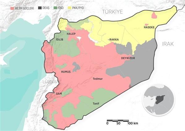 PKK/PYD ve Suriye rejiminin petrol savaşı Pentagon açıkladı...