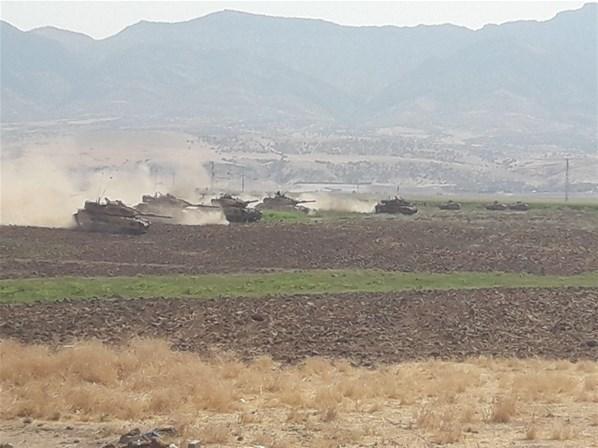 Türk tankları nefes kesti Dünyaya fotoğrafladılar
