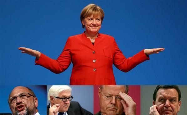 Almanyada Merkel 4. kez galip Ve bir ilk yaşandı...
