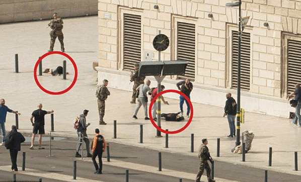 Son dakika... Fransada bıçaklı saldırı İki kadın öldürüldü
