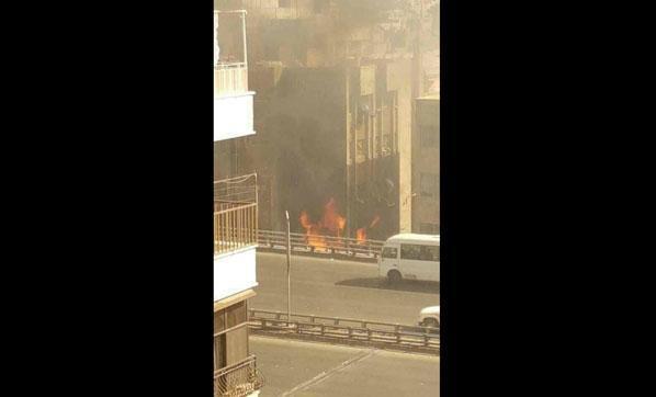 Son dakika... Şamda polis merkezine çifte saldırı  Çok sayıda can kaybı var