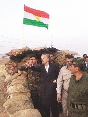 ABD ile İsrail kurdu Barzani destek verdi
