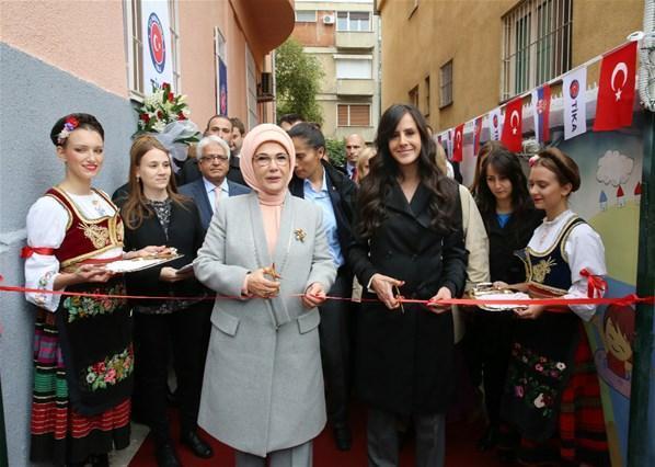 Emine Erdoğan Sırbistanda TİKA projesinin açılışını yaptı