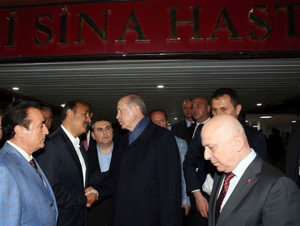 Cumhurbaşkanı Erdoğan Baykalı ziyaret etti