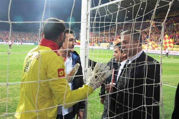Göztepe - Beşiktaş maçında ilginç olay