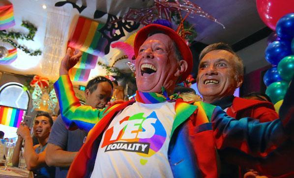 Halkın %61i eşcinsel evlilikler için Evet dedi