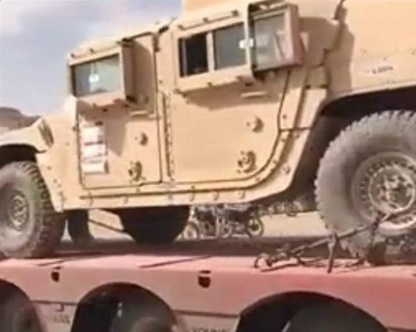 Suriye’nin kuzeyinde askeri araç sevkıyatı görüntülendi