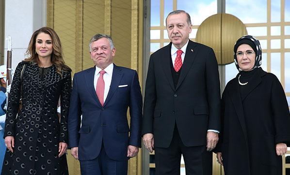 Emine Erdoğan, Kraliçe Raniayı konuk etti