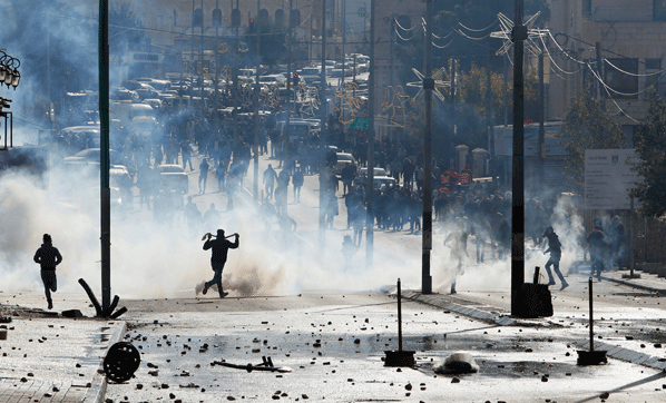 Son dakika: İsrail polisi ve göstericiler çatışıyor