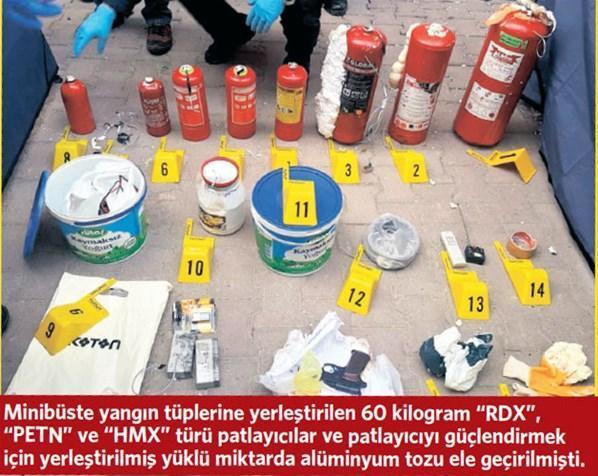 Beşiktaş’taki bombanın iki katı büyüklüğünde