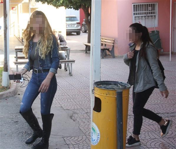 Adanada liseli kızlar cezaevine ziyarete gitmeyen arkadaşlarını darp etti