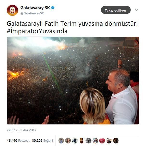 O paylaşım tarihe geçti