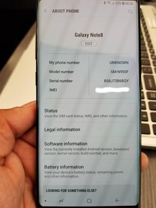 Galaxy Note 8 için Android Oreo güncellemesi başladı