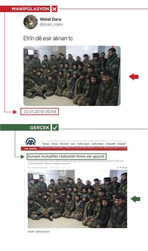 PKKnın sosyal medya yalanları: 4 fotoğraf 4 gerçek