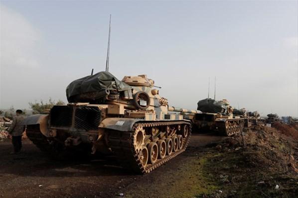 Son dakika TSK ve ÖSO tanklarla birlikte Suriyeye girdi