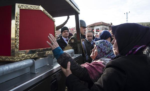 Afrin şehidi uğurlandı Erdoğan cenazede konuştu