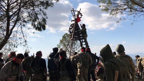 Afrin operasyonunda yoğun çatışma Burseya Dağı alındı