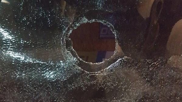 Antalyaspor otobüsüne taşlı saldırı