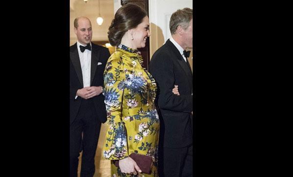 Kate Middletonı Türk tasarımcı giydirdi