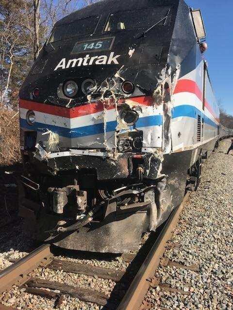 ABDde vekilleri taşıyan tren kaza yaptı