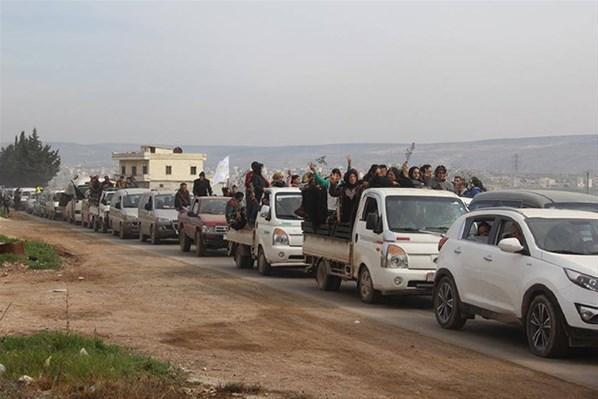 YPGnin Cinderese sevkiyatı görüntülendi