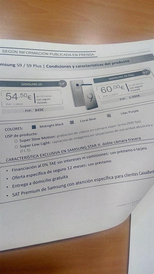 İşte Galaxy S9+ın fiyatı ve özellikleri