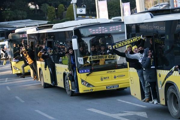 Fenerbahçeli taraftarlardan Münih göndermesi