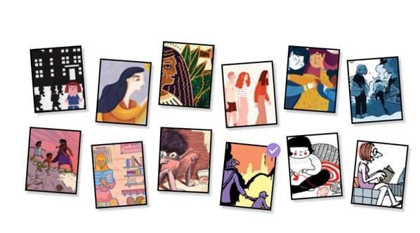 Dünya Kadınlar Günü Googleda Doodle oldu