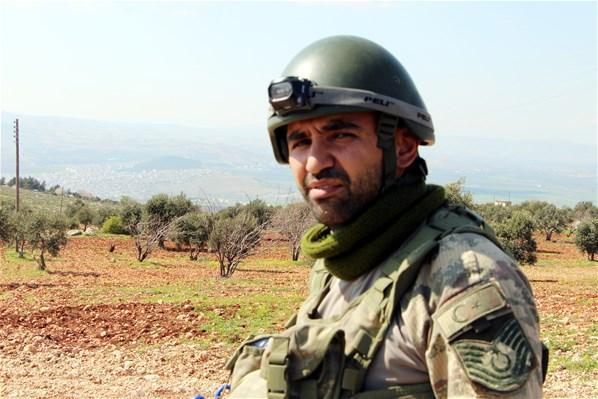 Türk askeri Afrini izliyor