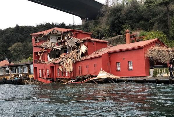 İstanbul Boğazında gemi kazası