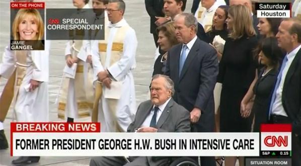 Son dakika.. Bush yoğun bakımda