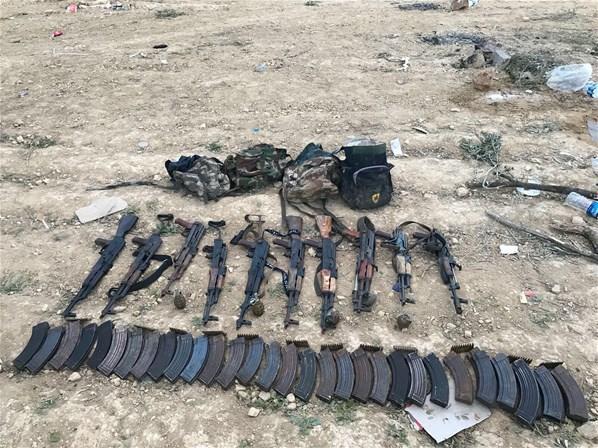 Terör örgütü YPG/PKKnın inleri didik didik aranıyor