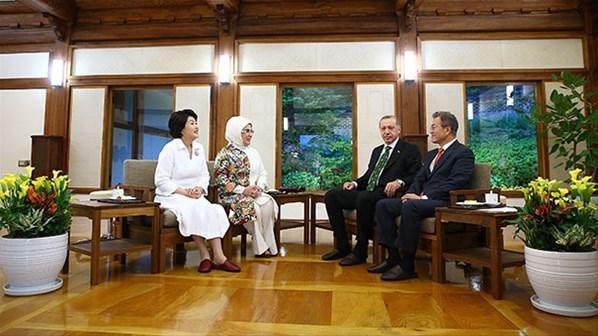 Güney Kore Devlet Başkanı’ndan Türkçe mesaj jesti