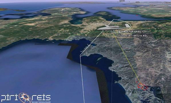 Milli Google Earth Efes Tatbikatında ilk kez kullanıldı