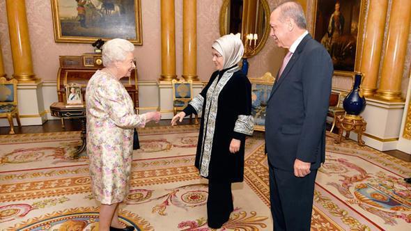 Erdoğan 2. Elizabeth ile görüştü