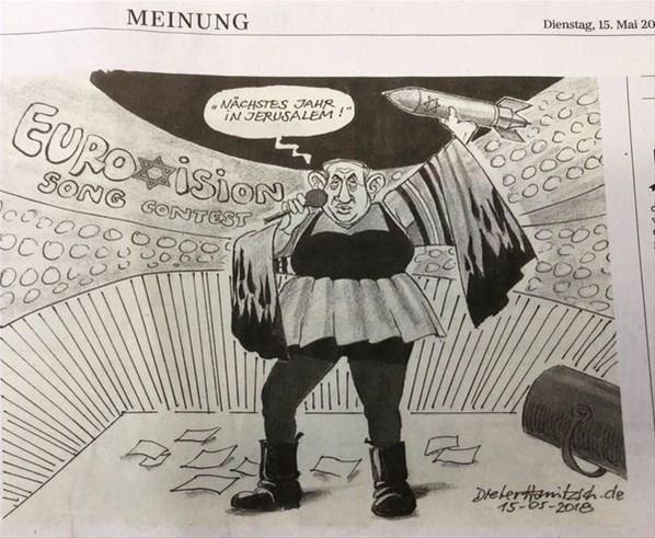 Netanyahuyu çizen karikatürist kovuldu
