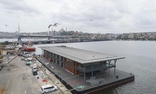 Karaköy yeni iskelesine kavuşuyor