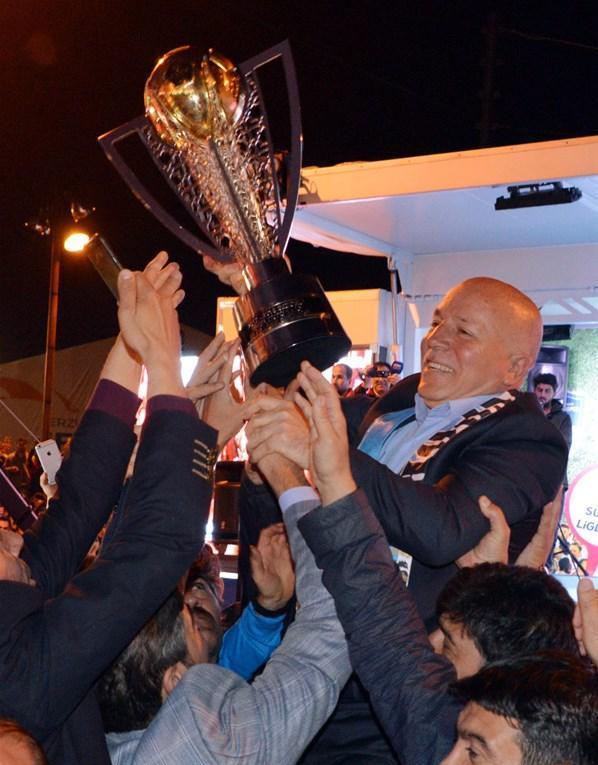 Erzurumda Süper Lig sevinci