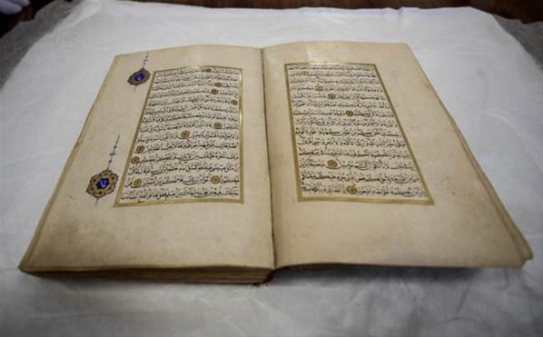 524 yıllık Kuran-ı Kerim tekrar Topkapı Sarayında