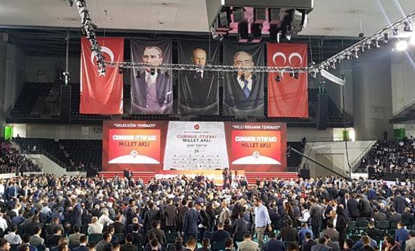 MHP seçim beyannamesi açıklandı