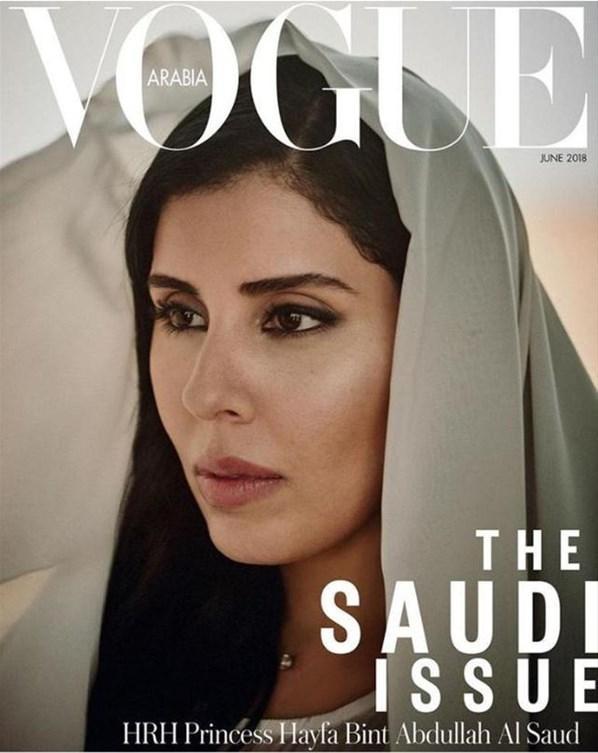 Suudi Arabistan prensesi Hayfa, model oldu