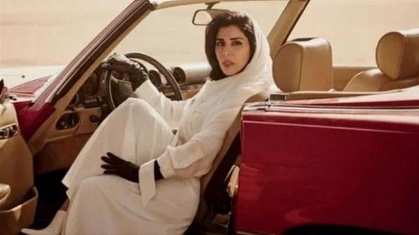 Suudi Arabistan prensesi Hayfa, model oldu