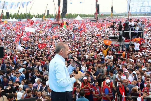 Cumhurbaşkanı Erdoğan Yenikapıdan müjdeleri peş peşe sıraladı