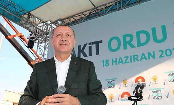 Cumhurbaşkanı Erdoğan: Münbiçte ABD ile yaptığımız anlaşmayı hayata geçirdik