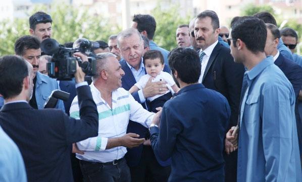 Cumhurbaşkanı Erdoğandan Yıldıza taziye ziyareti