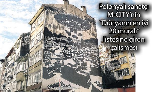 Kadıköy’ün duvarları tablo gibi
