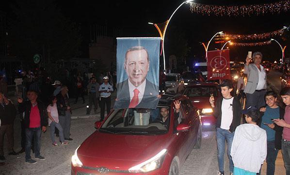 Bayburt’ta Cumhurbaşkanı Erdoğana rekor oy sevinci