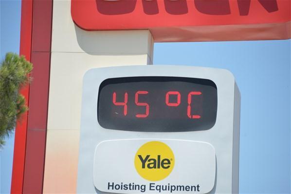 İki ilimizde termometreler rekor düzeye ulaştı